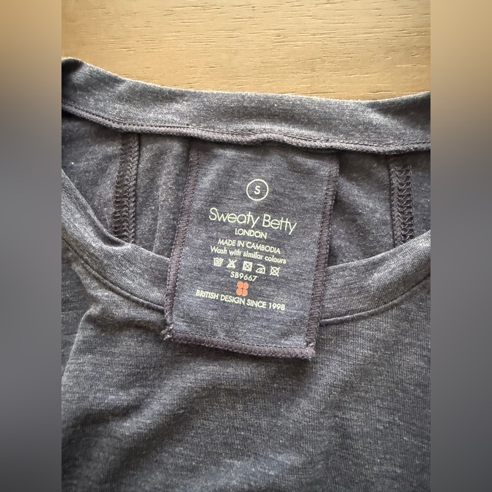 Sweaty Betty Soft Flow Studio Tee Small View 6
